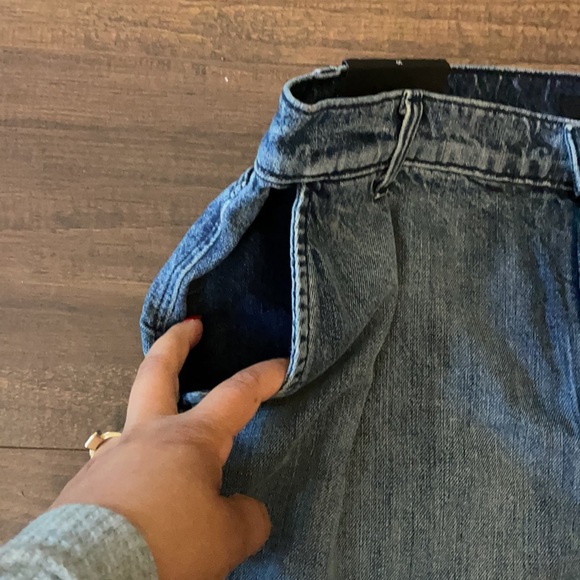 NWT J Brand Mini A-Line Skirt in Ambition - Picture 9 of 12